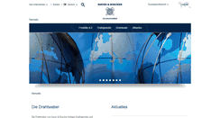 Desktop Screenshot of diedrahtweber.com